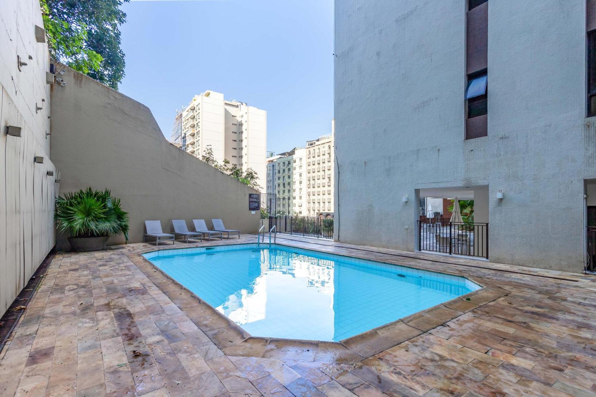Real Copacabana - 1618 - Piscina E Varanda Com Vista Río de Janeiro